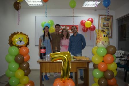 Alejandra Ladino, Santiago Rojas, Sonia Montero y  Luis Lizcano